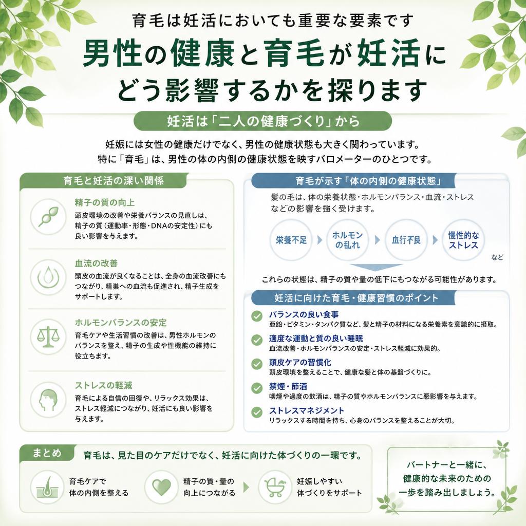 育毛と妊活の関連性